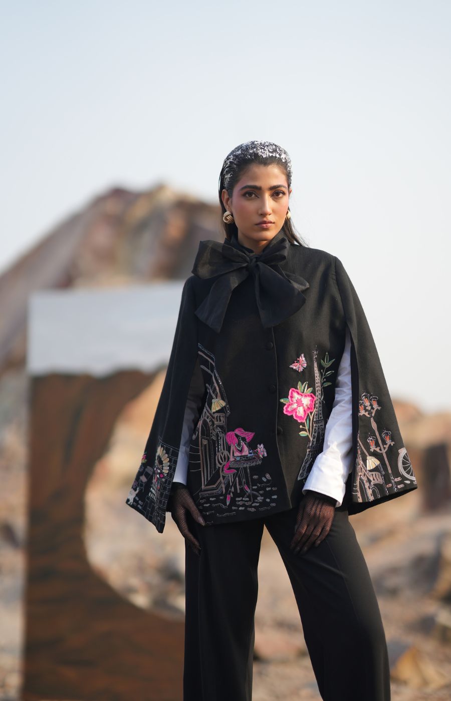 DHRITI MEHRA IN PARIS CAPE