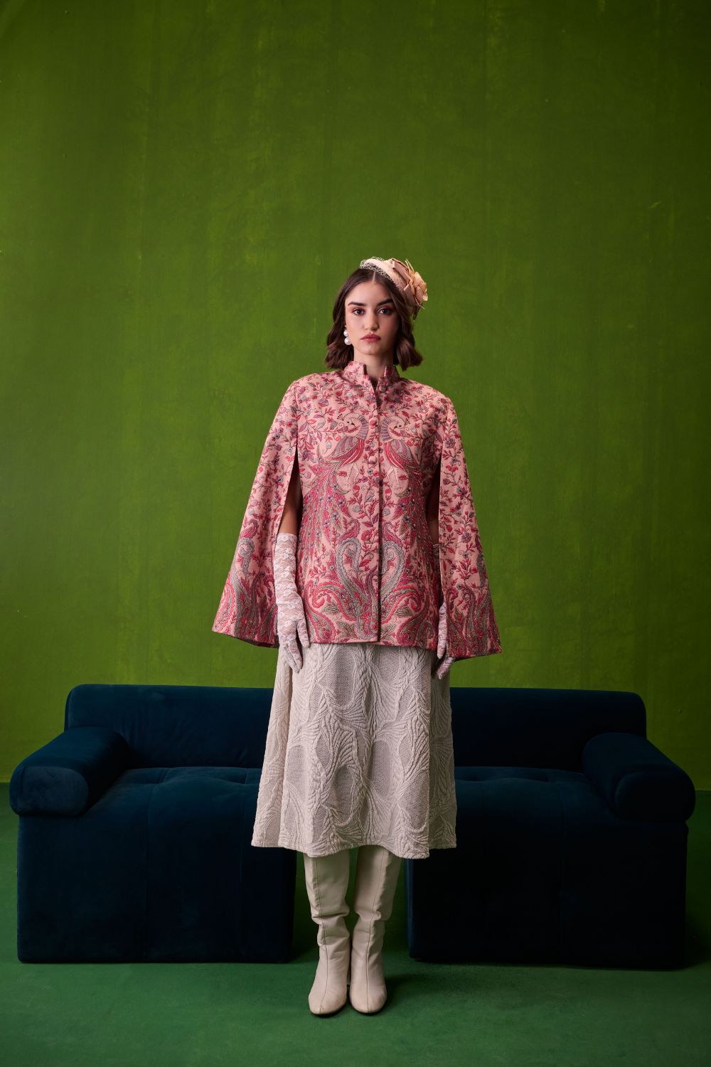 Peacock Reverie Cape