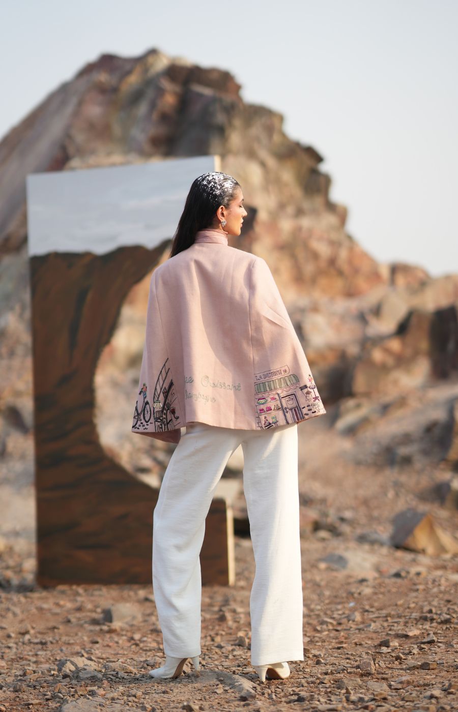 DHRITI MEHRA IN PARIS CAPE