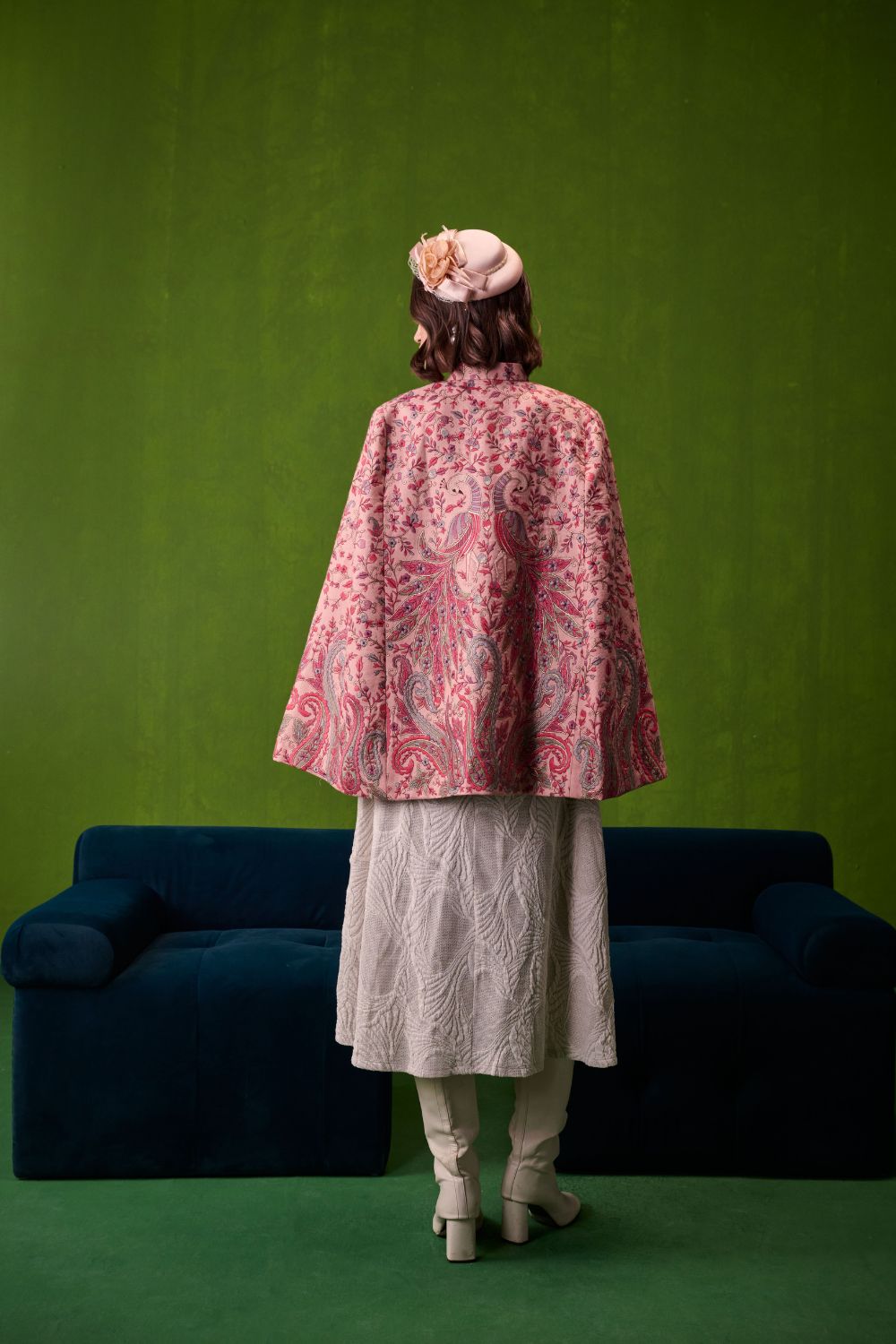 Peacock Reverie Cape