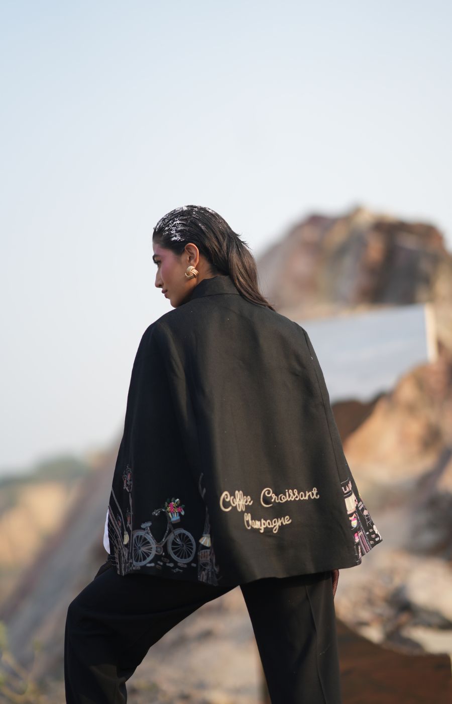 DHRITI MEHRA IN PARIS CAPE