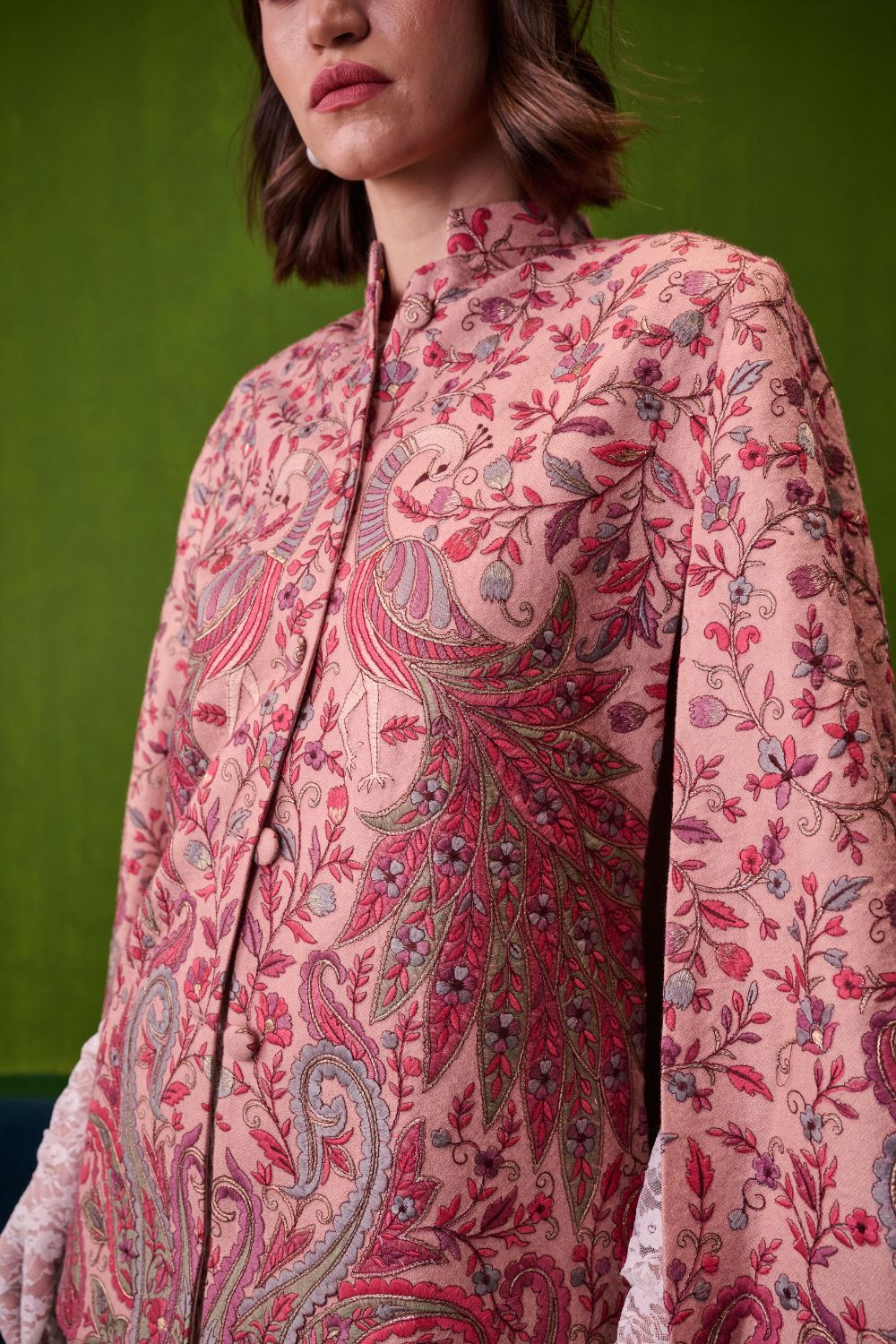 Peacock Reverie Cape