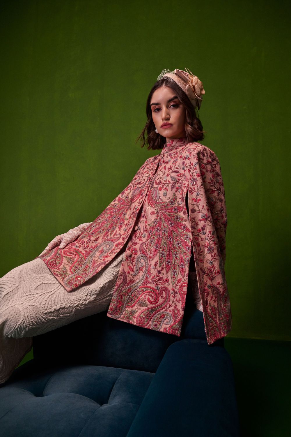 Peacock Reverie Cape