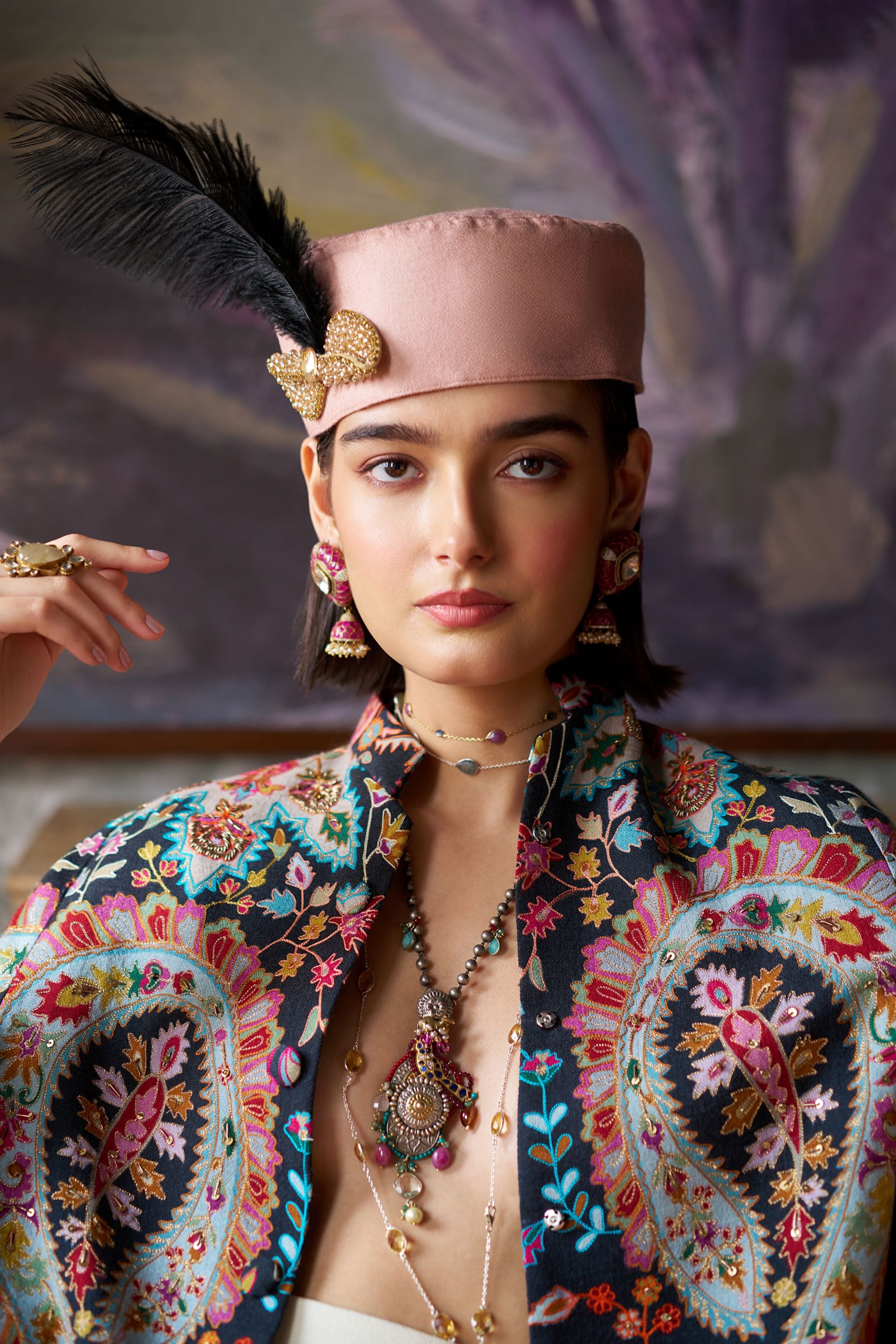 Signature Paisley Cape