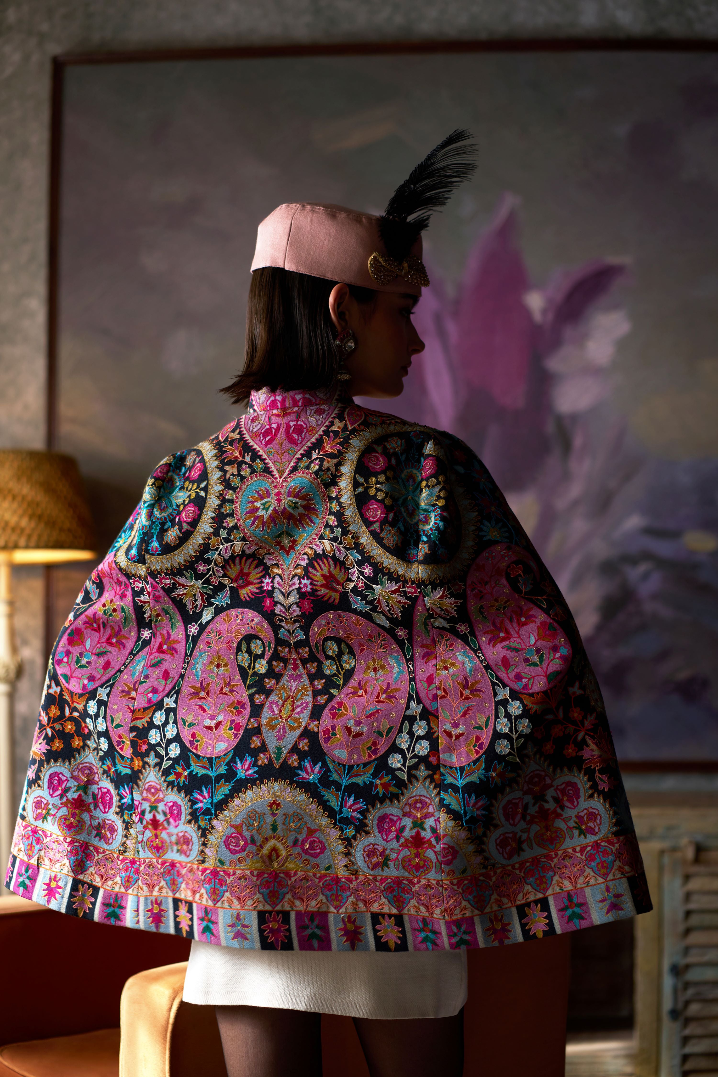 Signature Paisley Cape