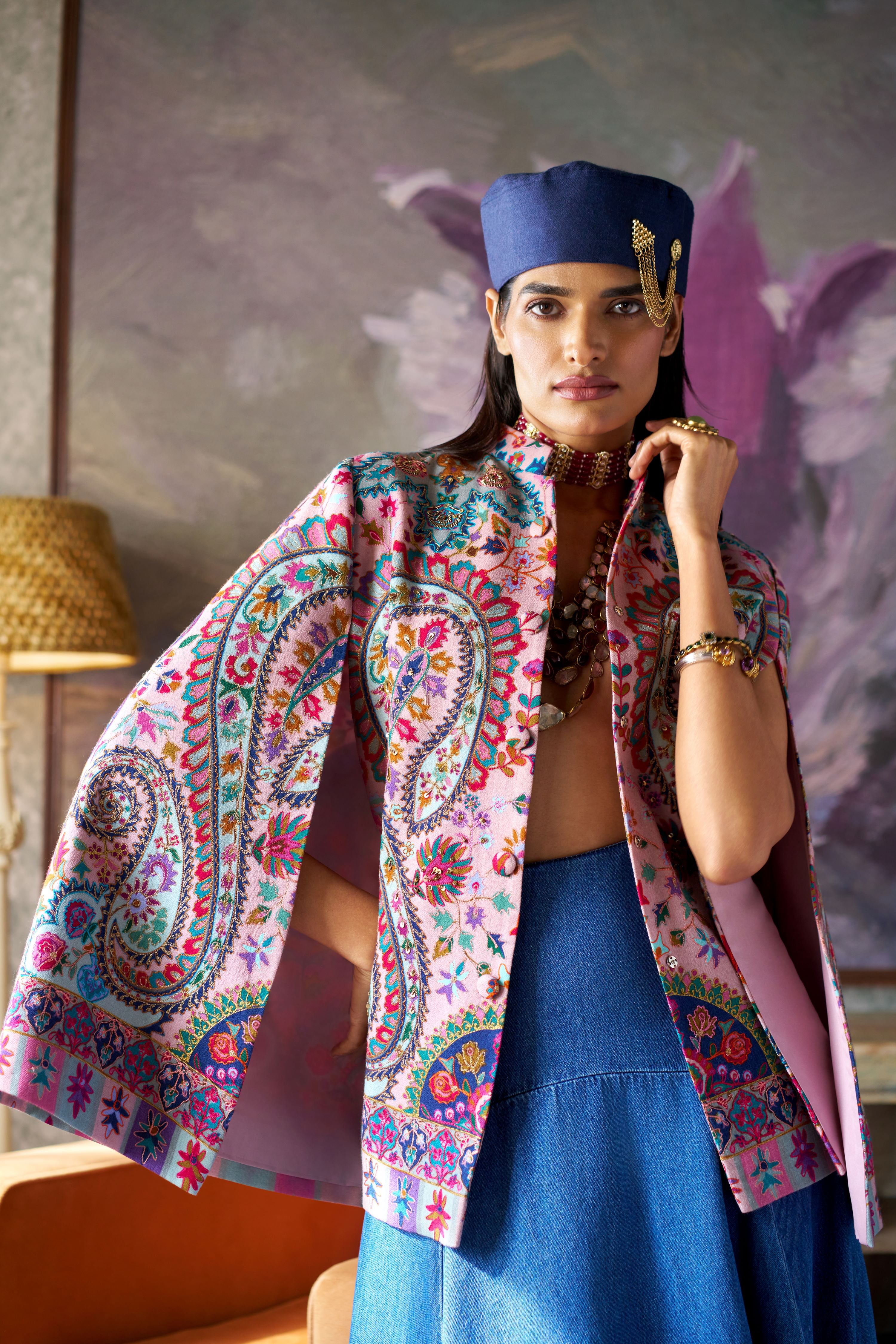 Signature Paisley Cape