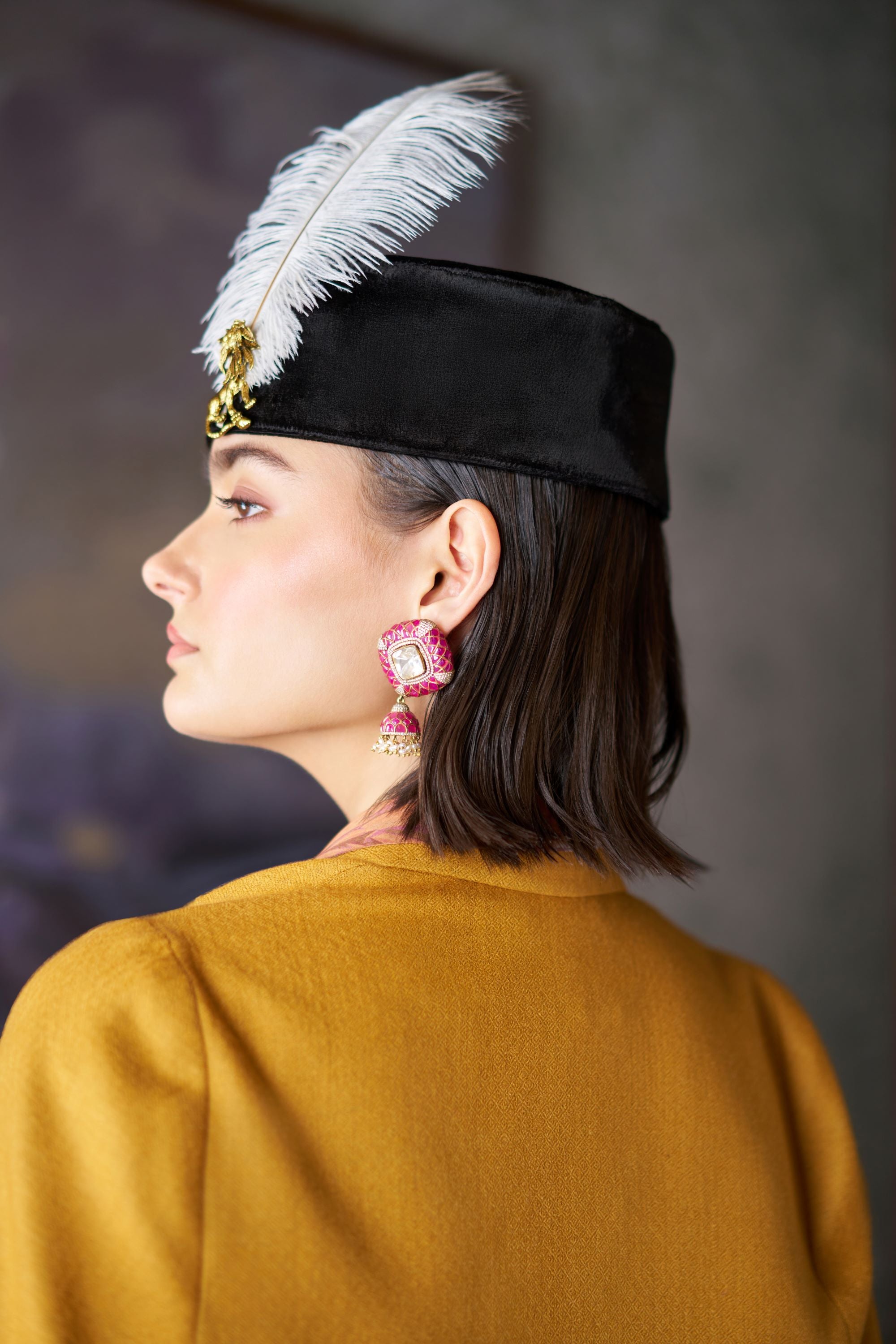 The Baroque Blossom cape