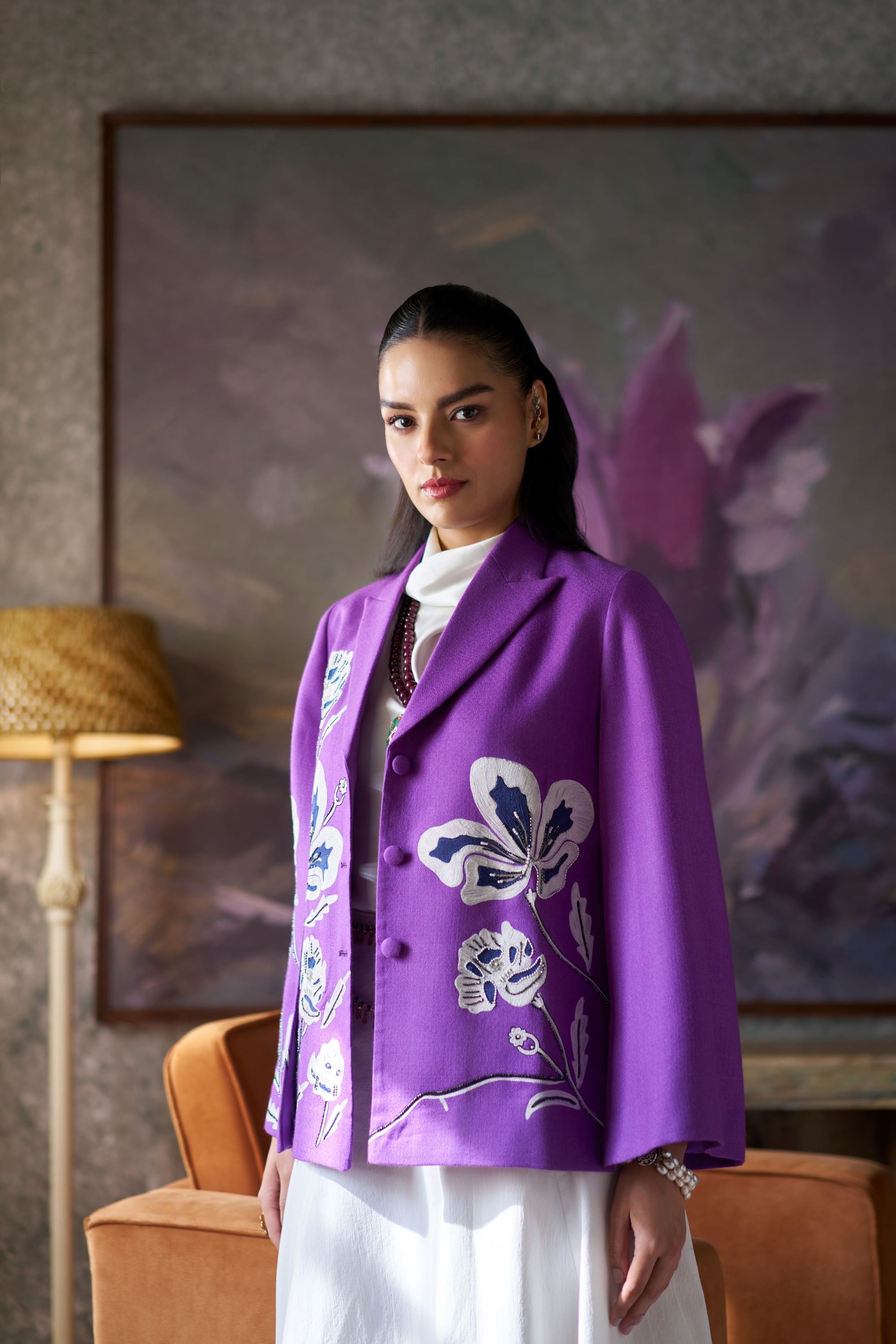 The Baroque Blossom cape