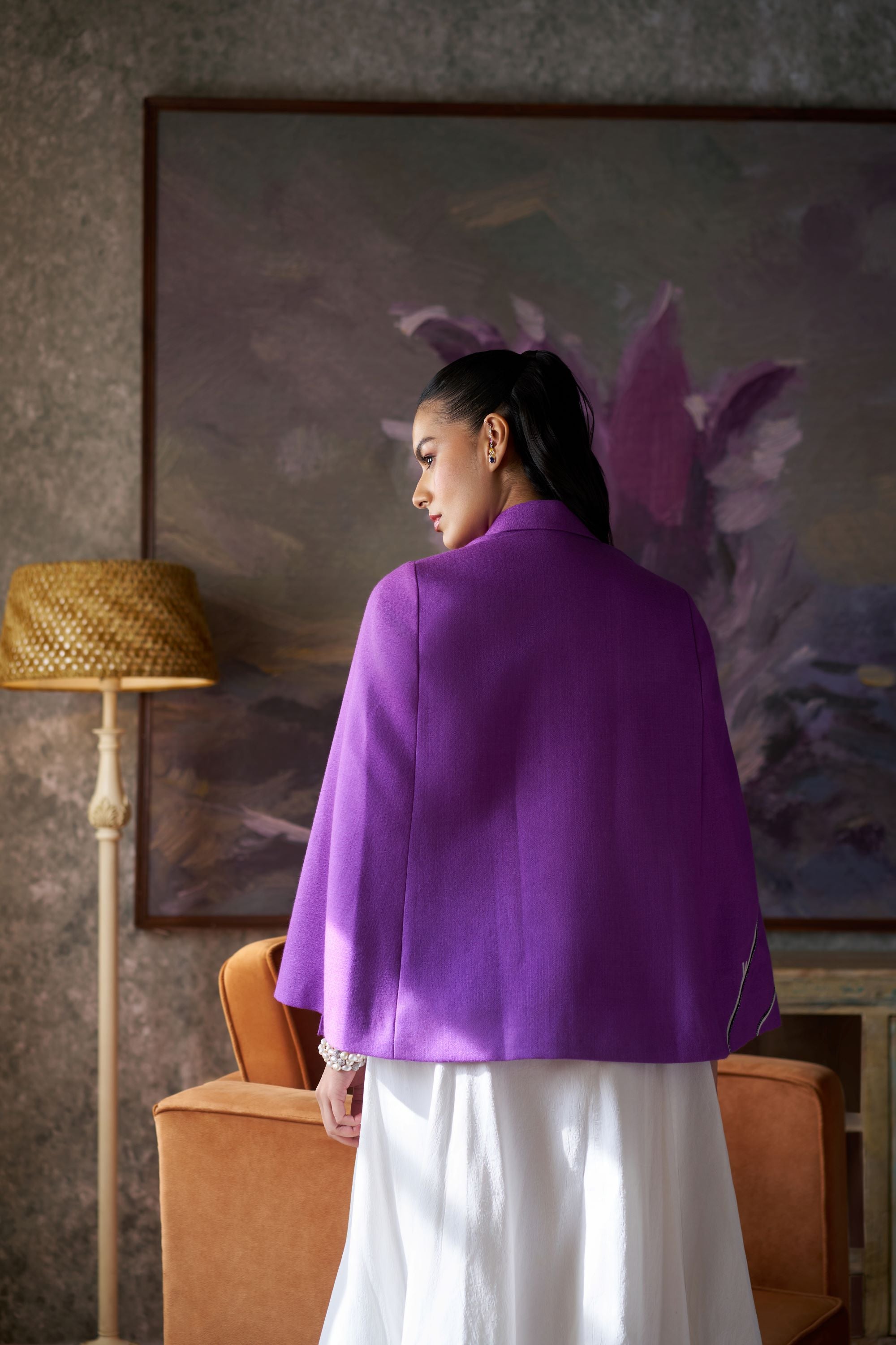 The Baroque Blossom cape