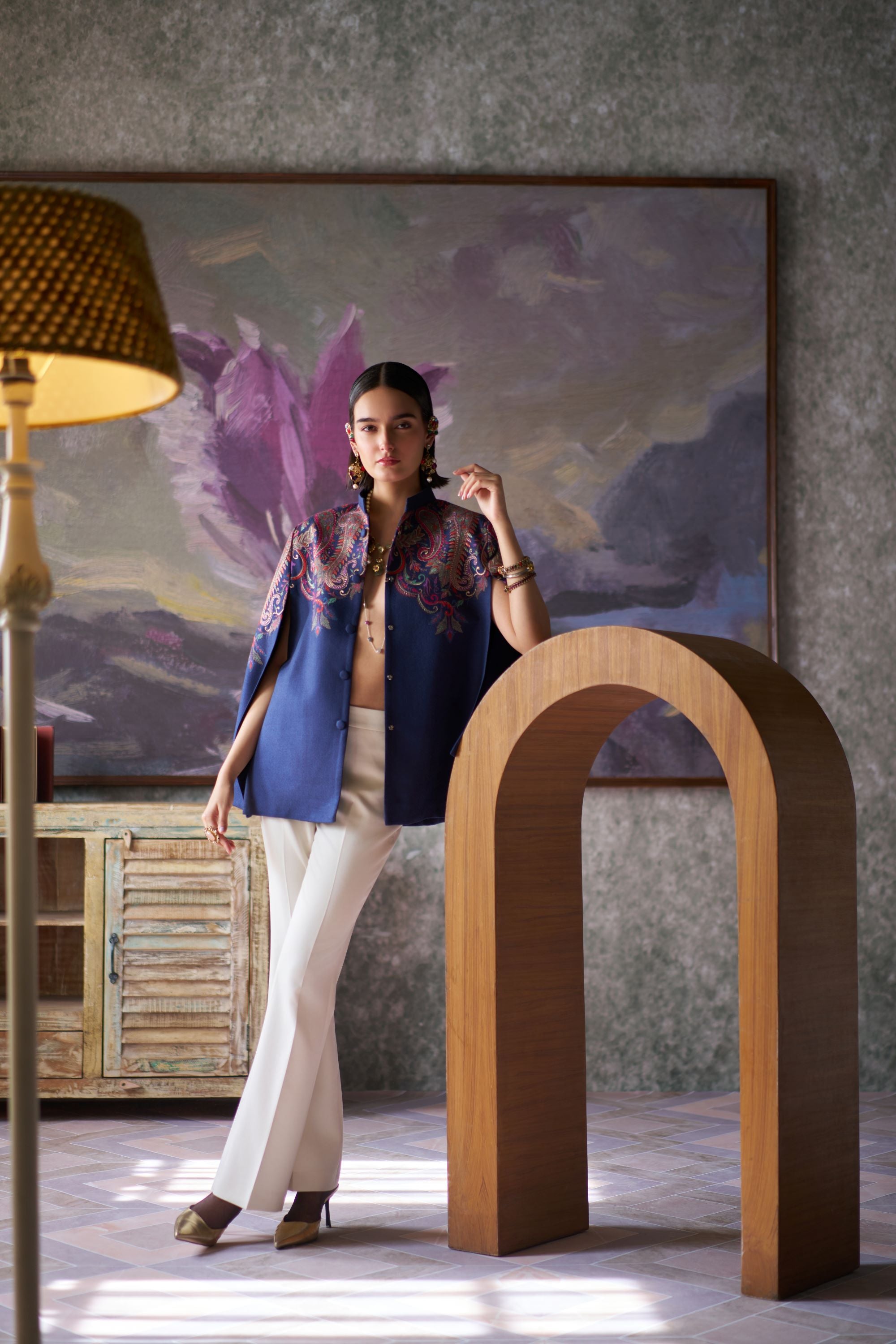 Celestial Bloom Cape