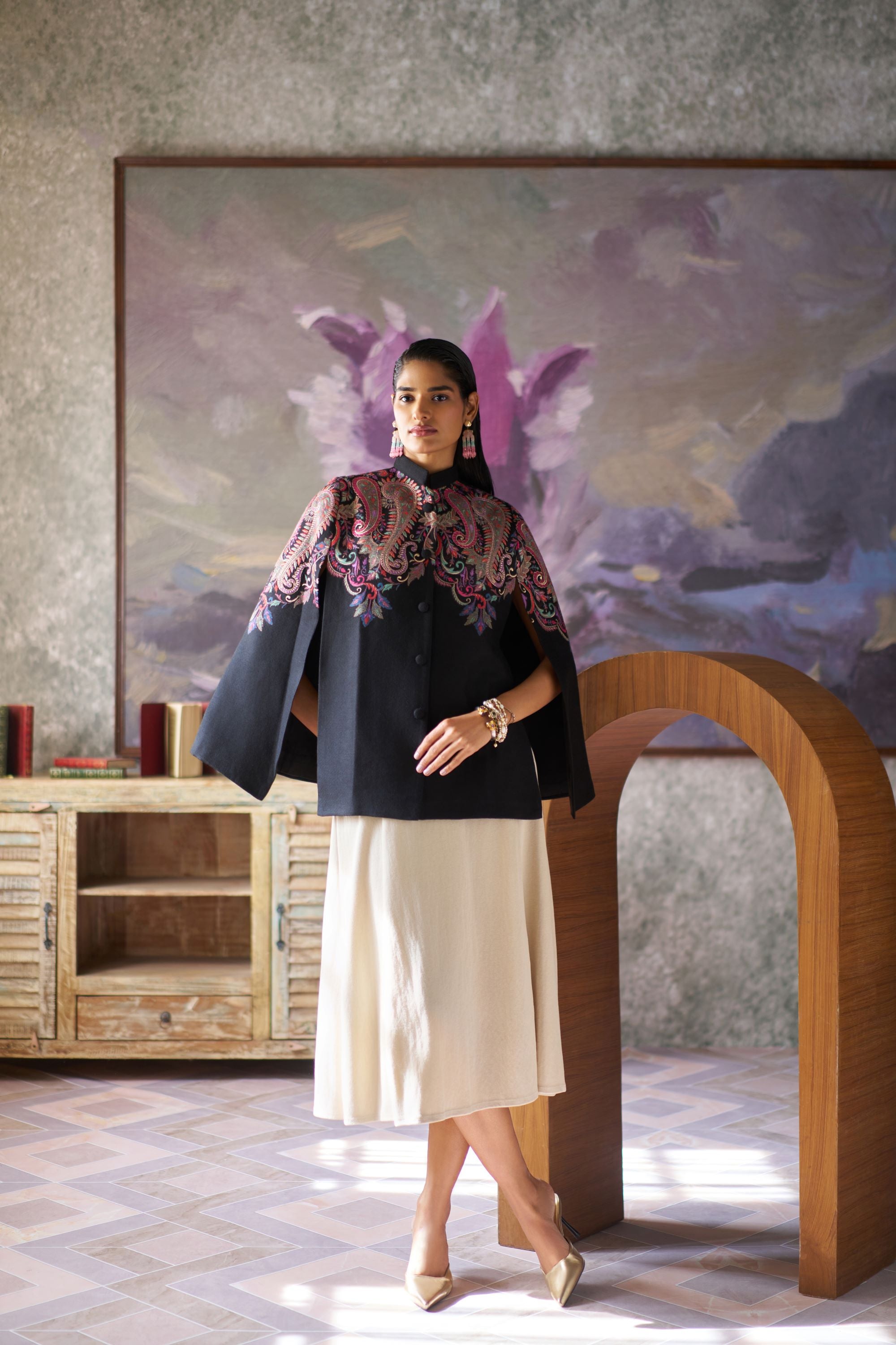 Celestial Bloom Cape