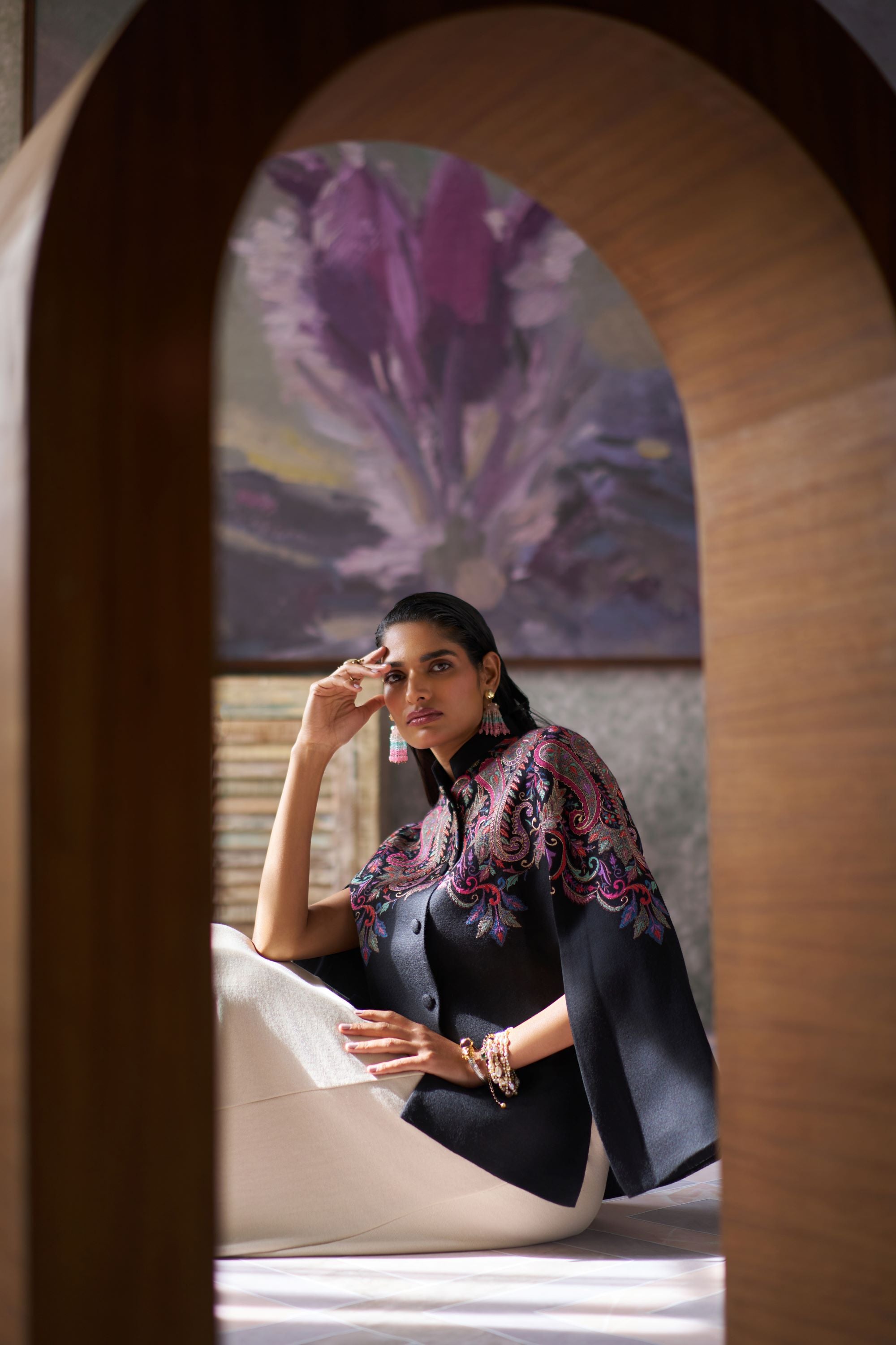 Celestial Bloom Cape