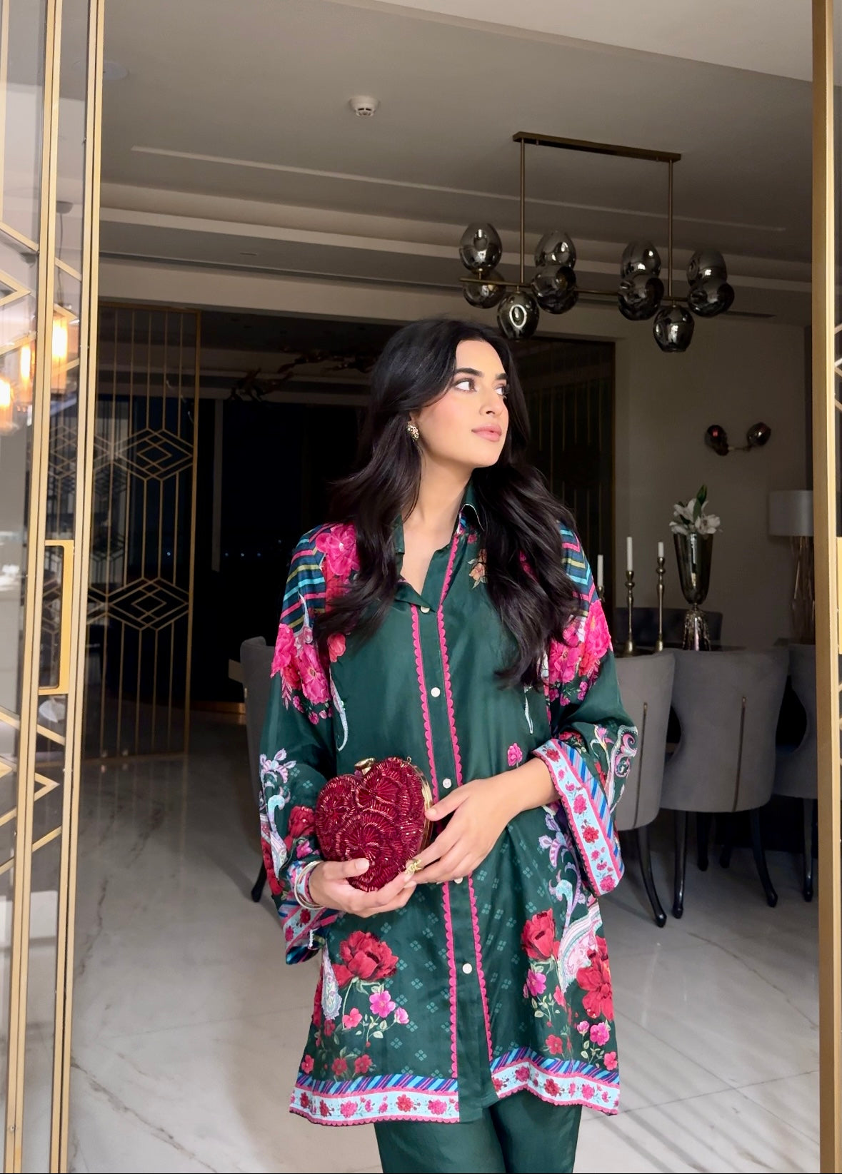 BHAVDEEP KAUR IN INDIE POP CO-ORD SET