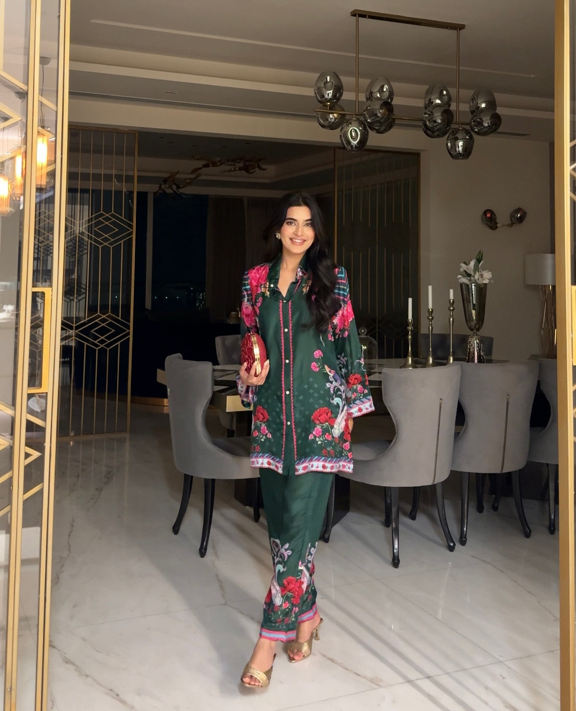 BHAVDEEP KAUR IN INDIE POP CO-ORD SET