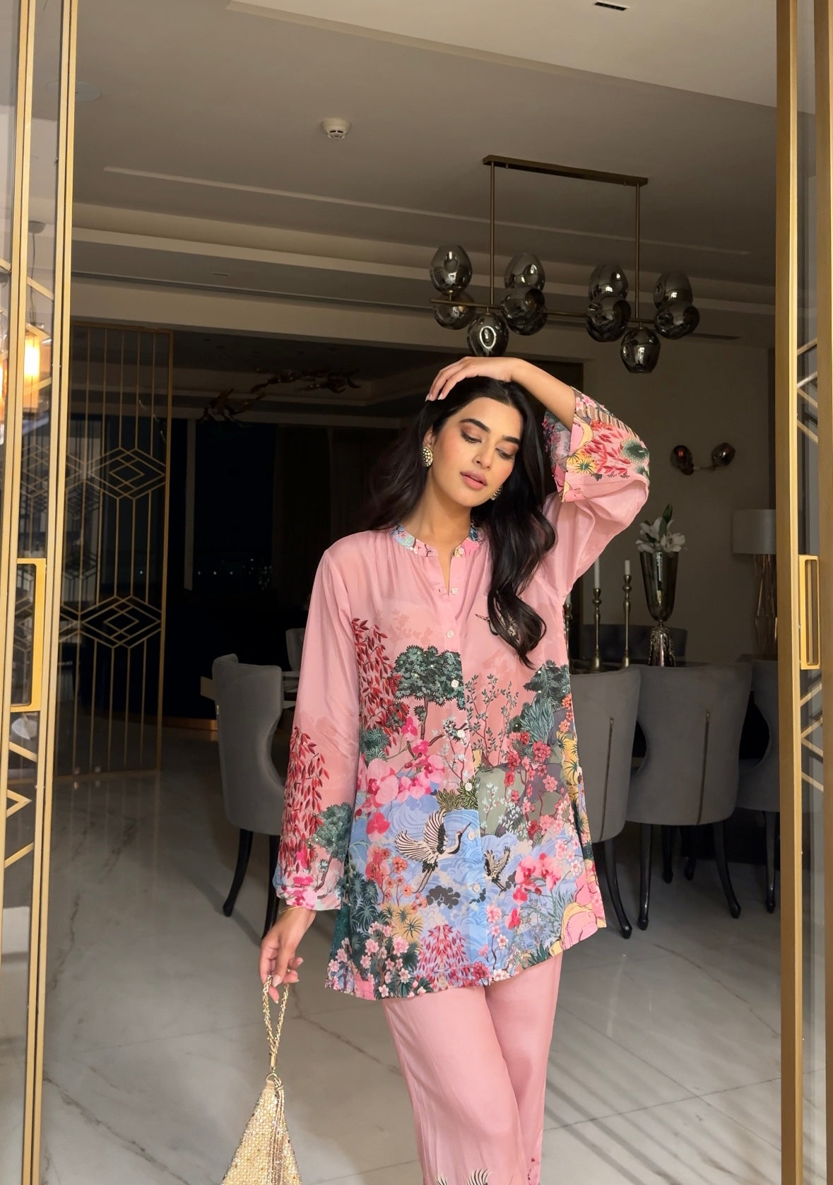 BHAVDEEP KAUR IN INTO THE WILD CO-ORD SET