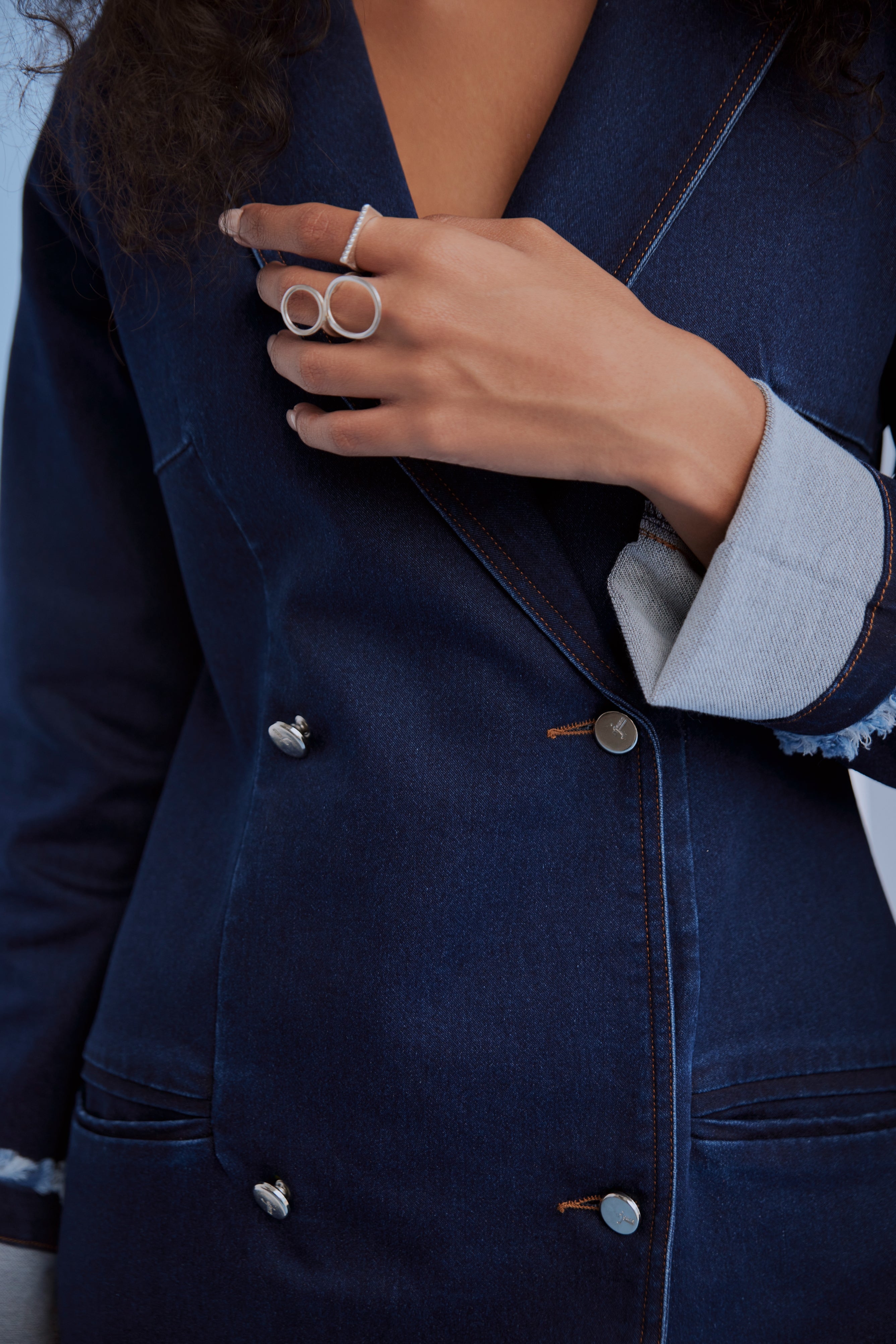 KAMYA JANI IN DENIM DRESS