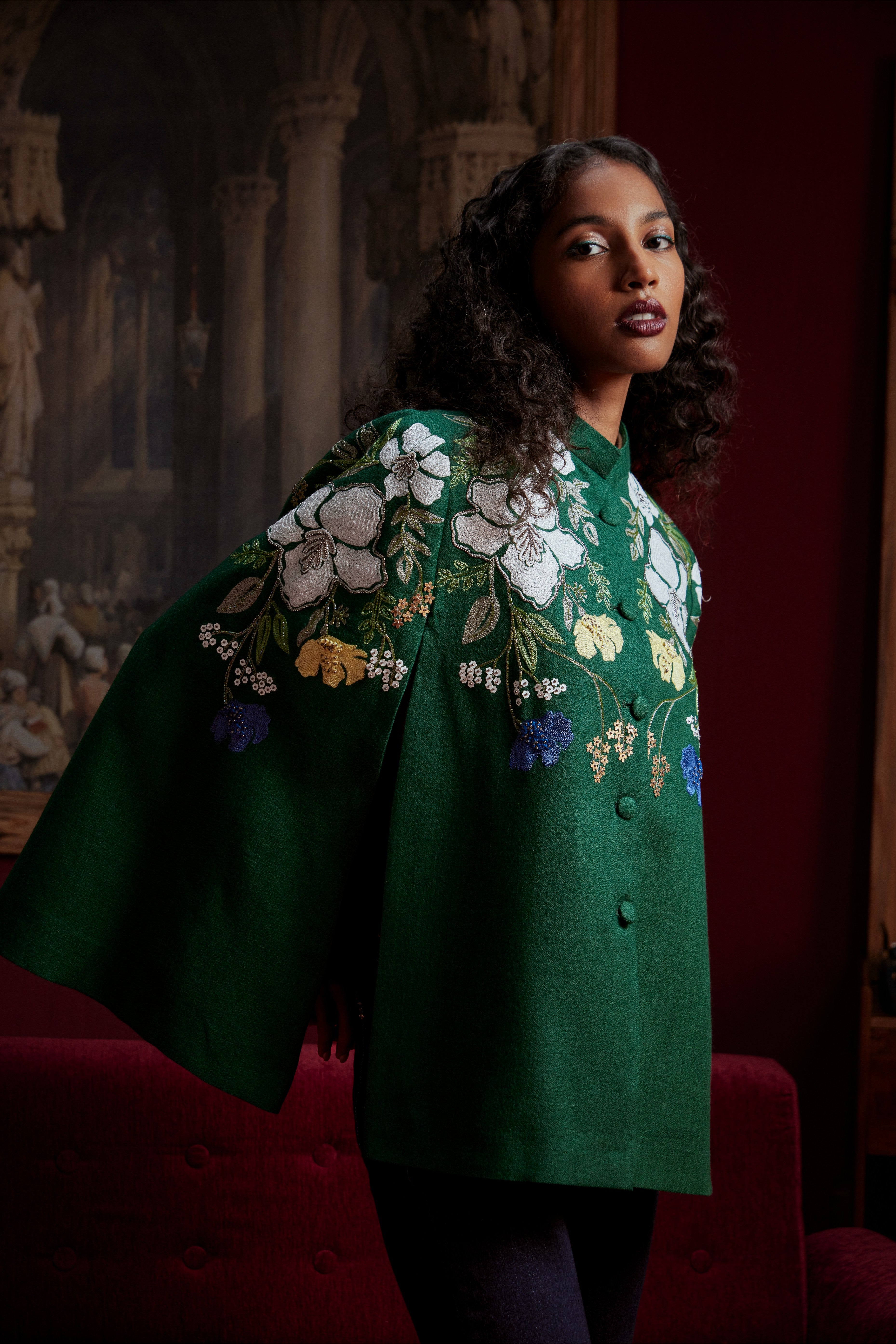 GOPALIKA VERMA IN ORNATE CAPE