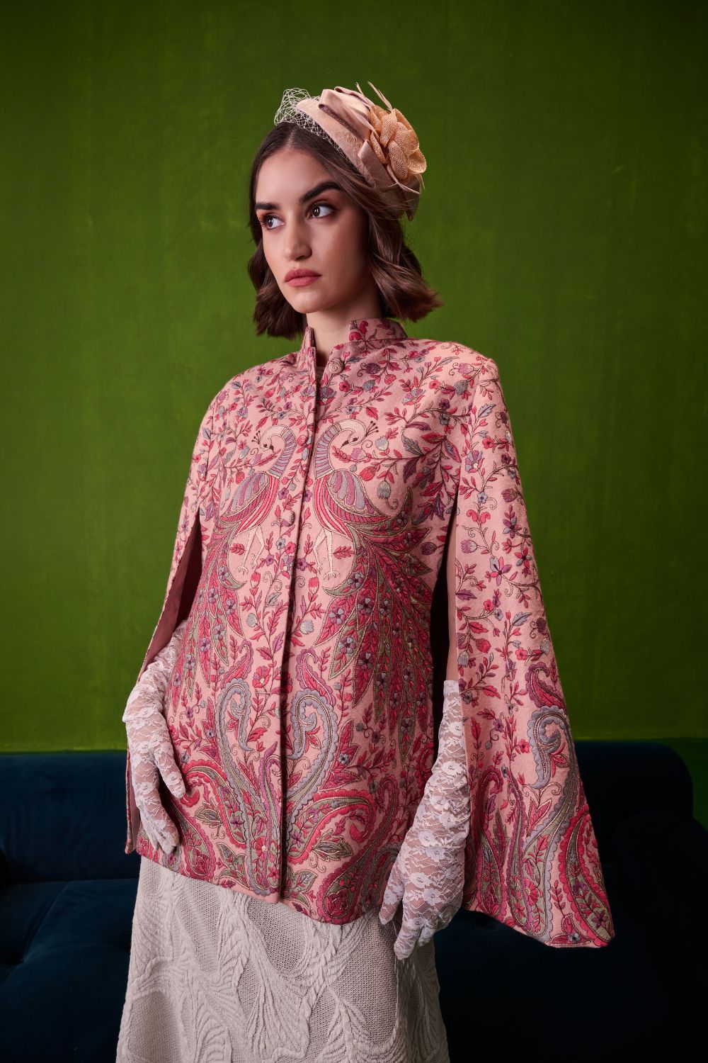 Peacock Reverie Cape