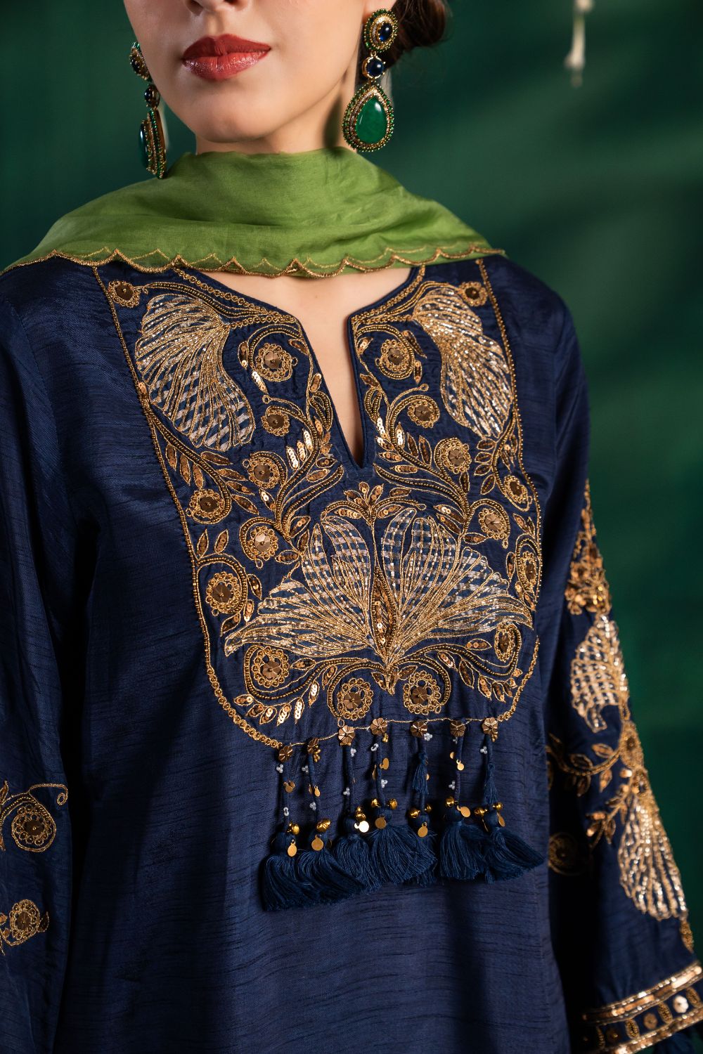 Ragh Midnight Blue 3 Piece Suit