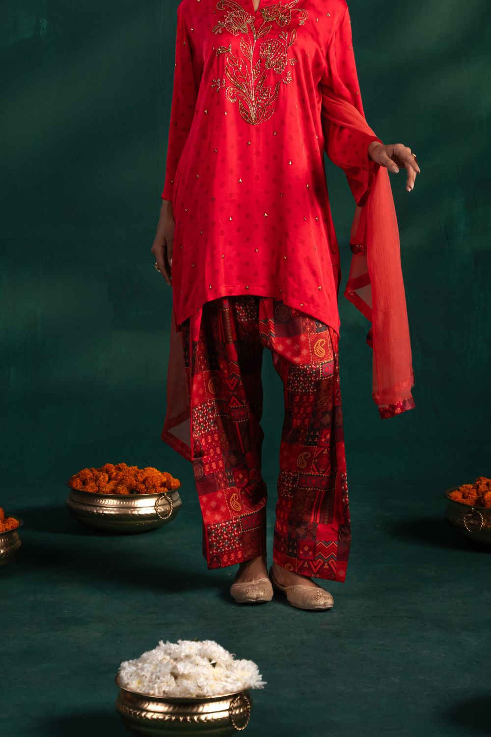 Mehr Festive Red 3 Piece Set