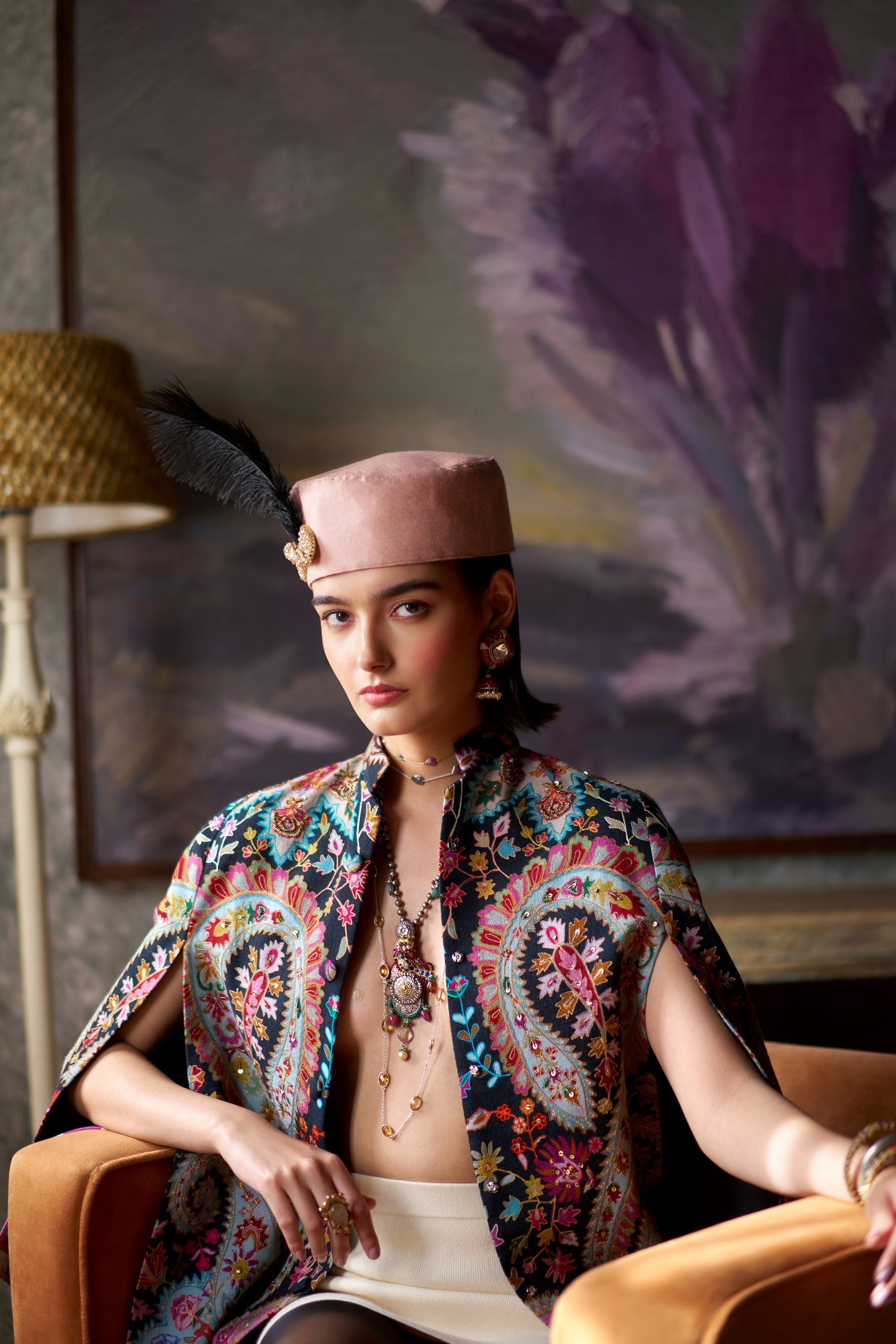 Signature Paisley Cape