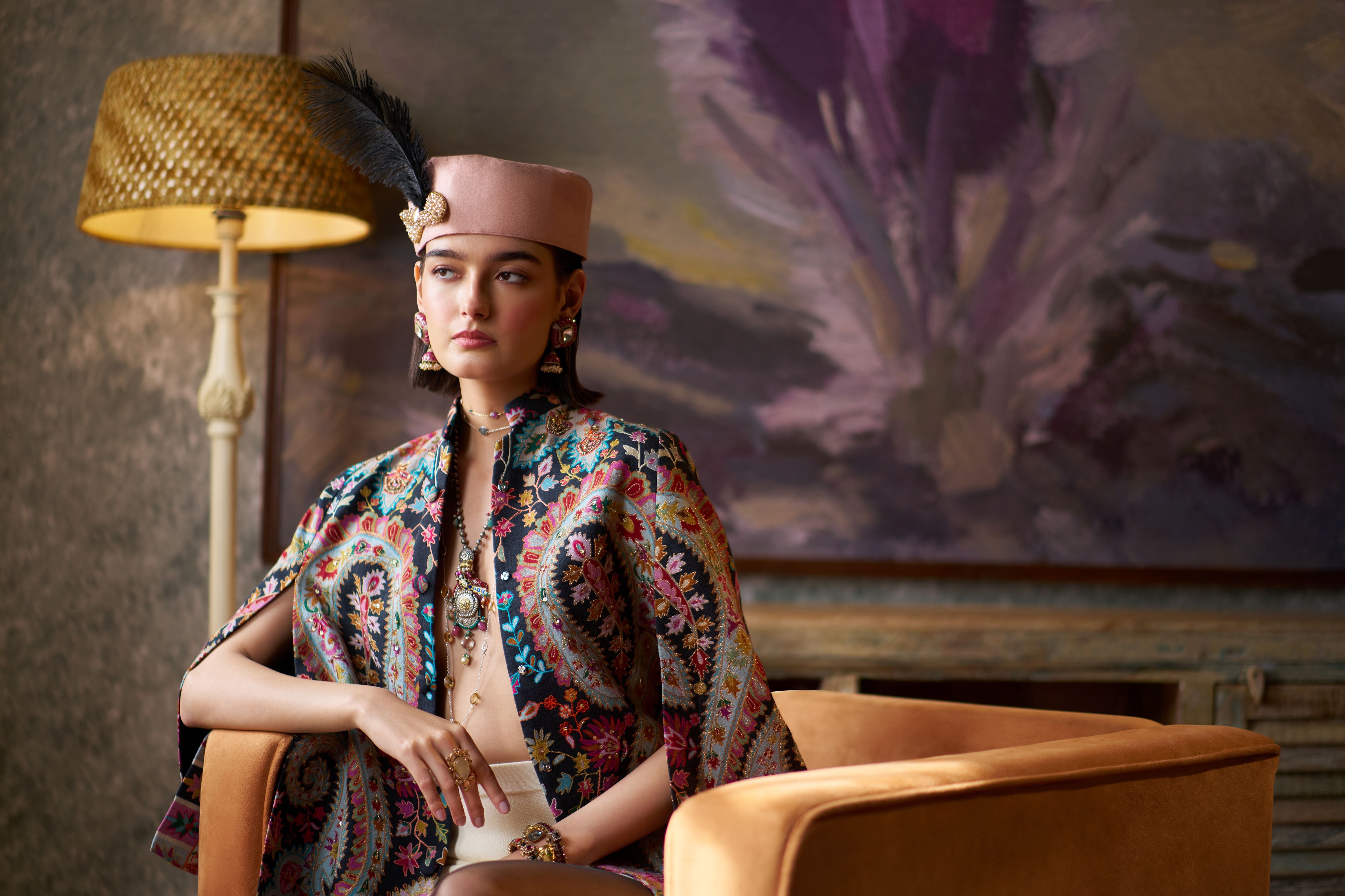 Signature Paisley Cape