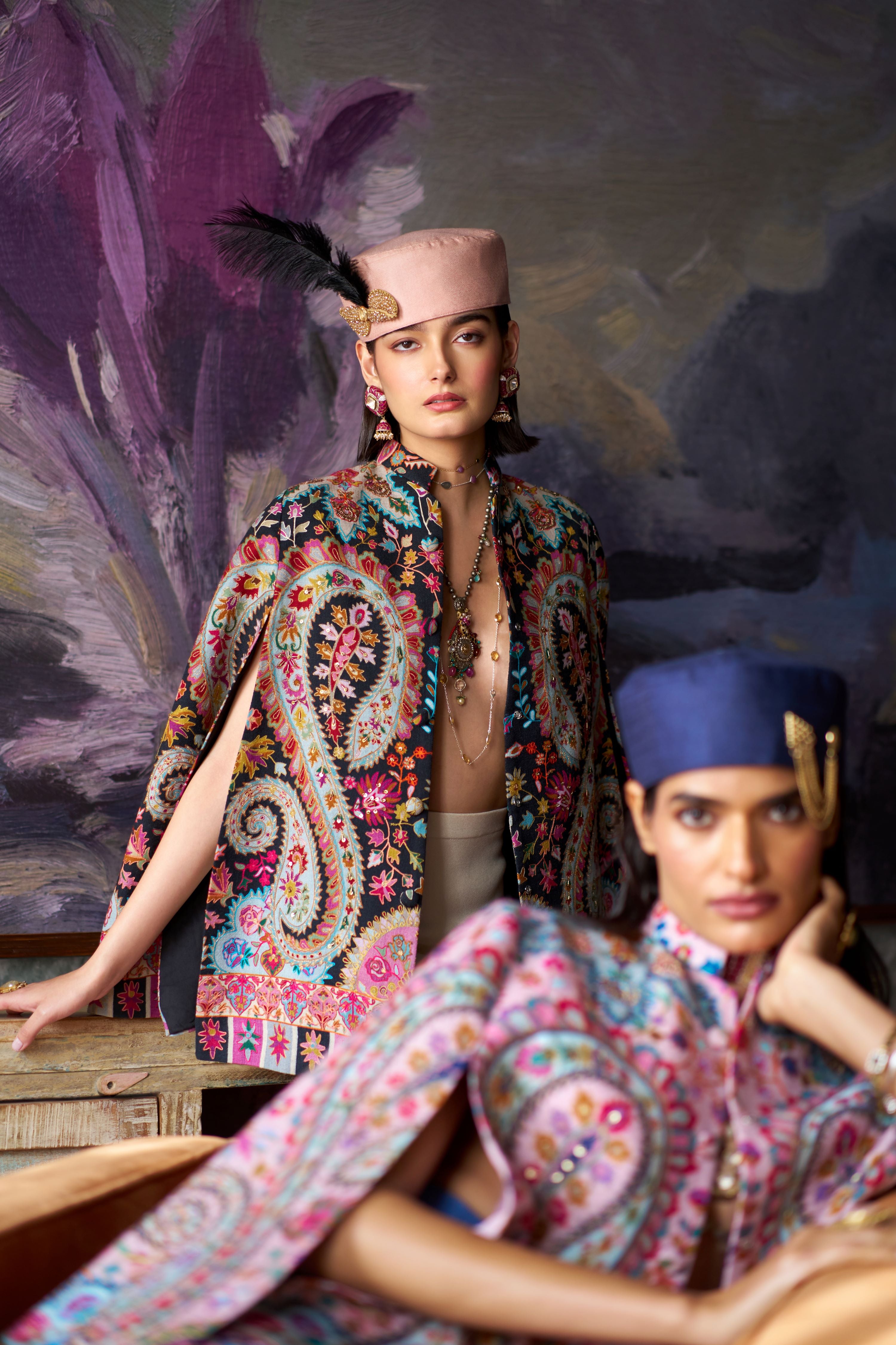 Signature Paisley Cape