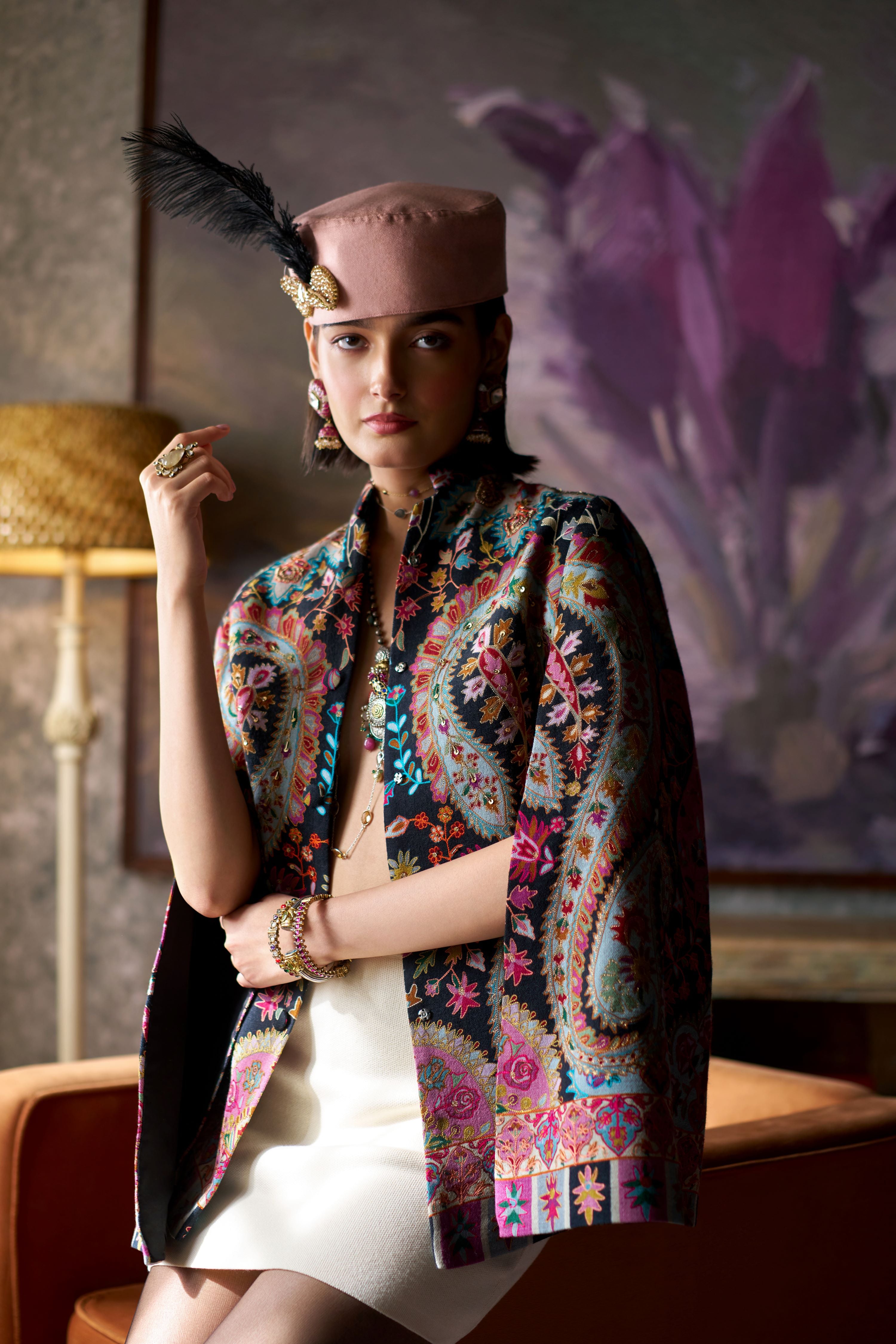 Signature Paisley Cape