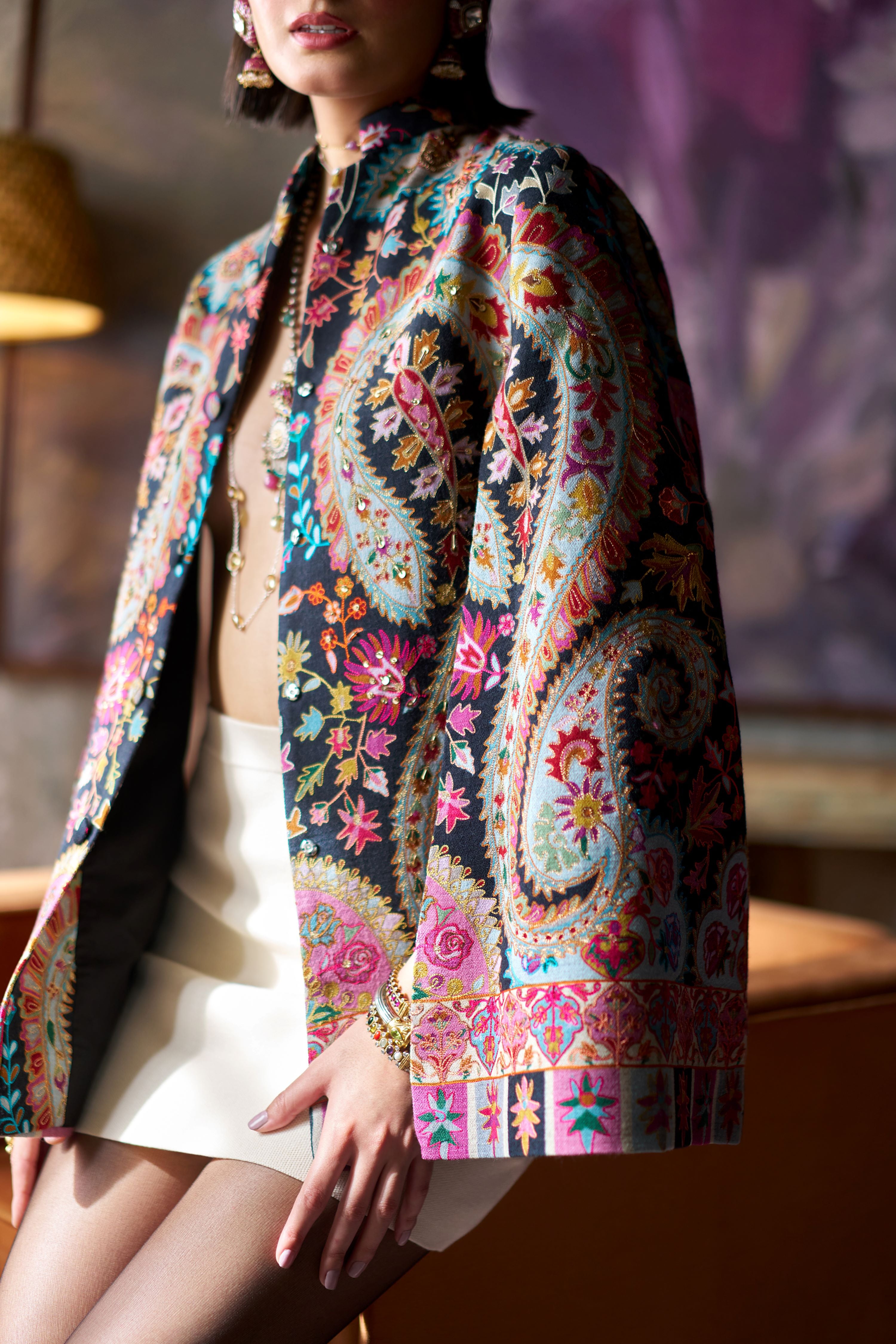 Signature Paisley Cape