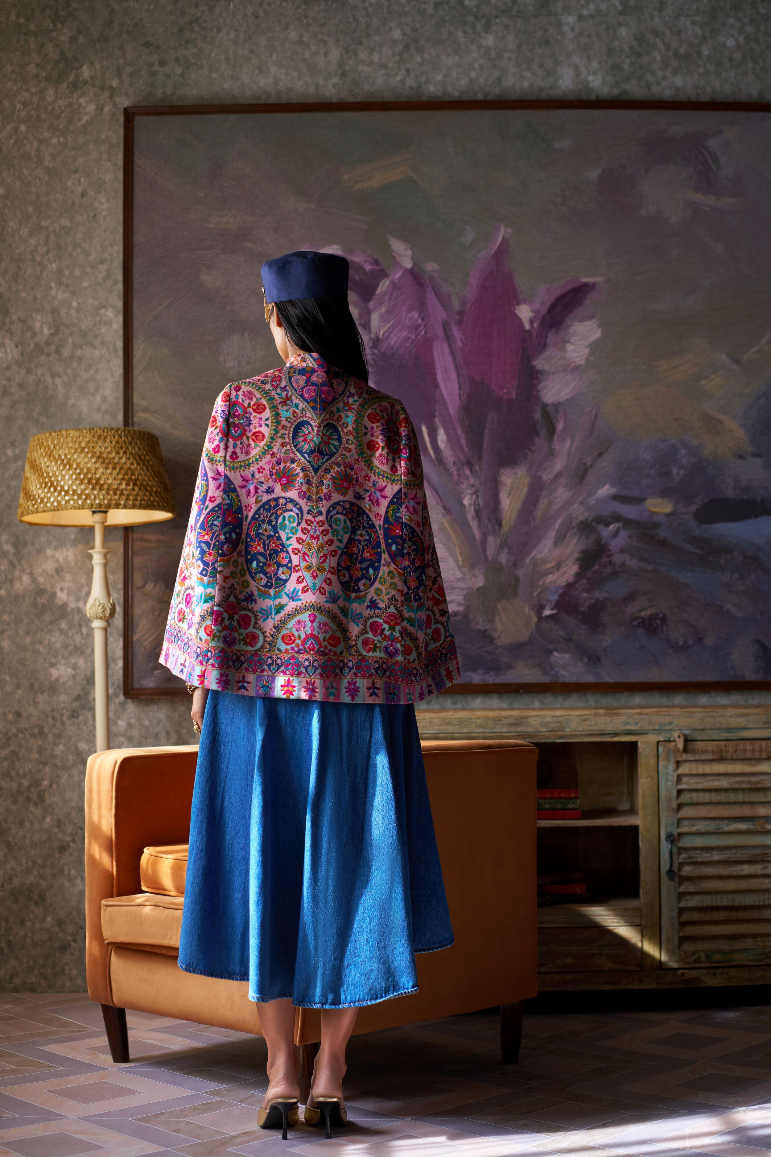 Signature Paisley Cape