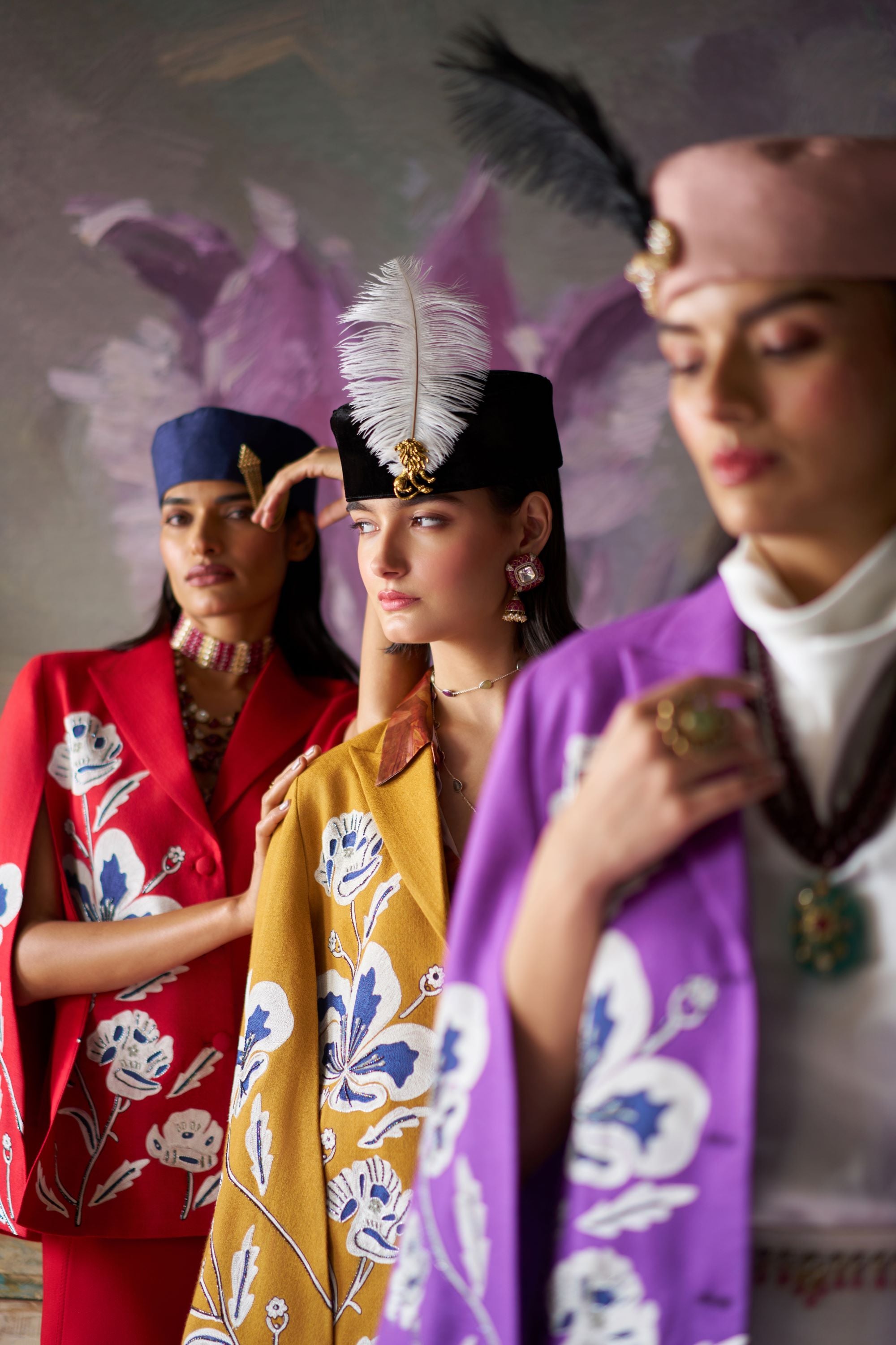 The Baroque Blossom cape