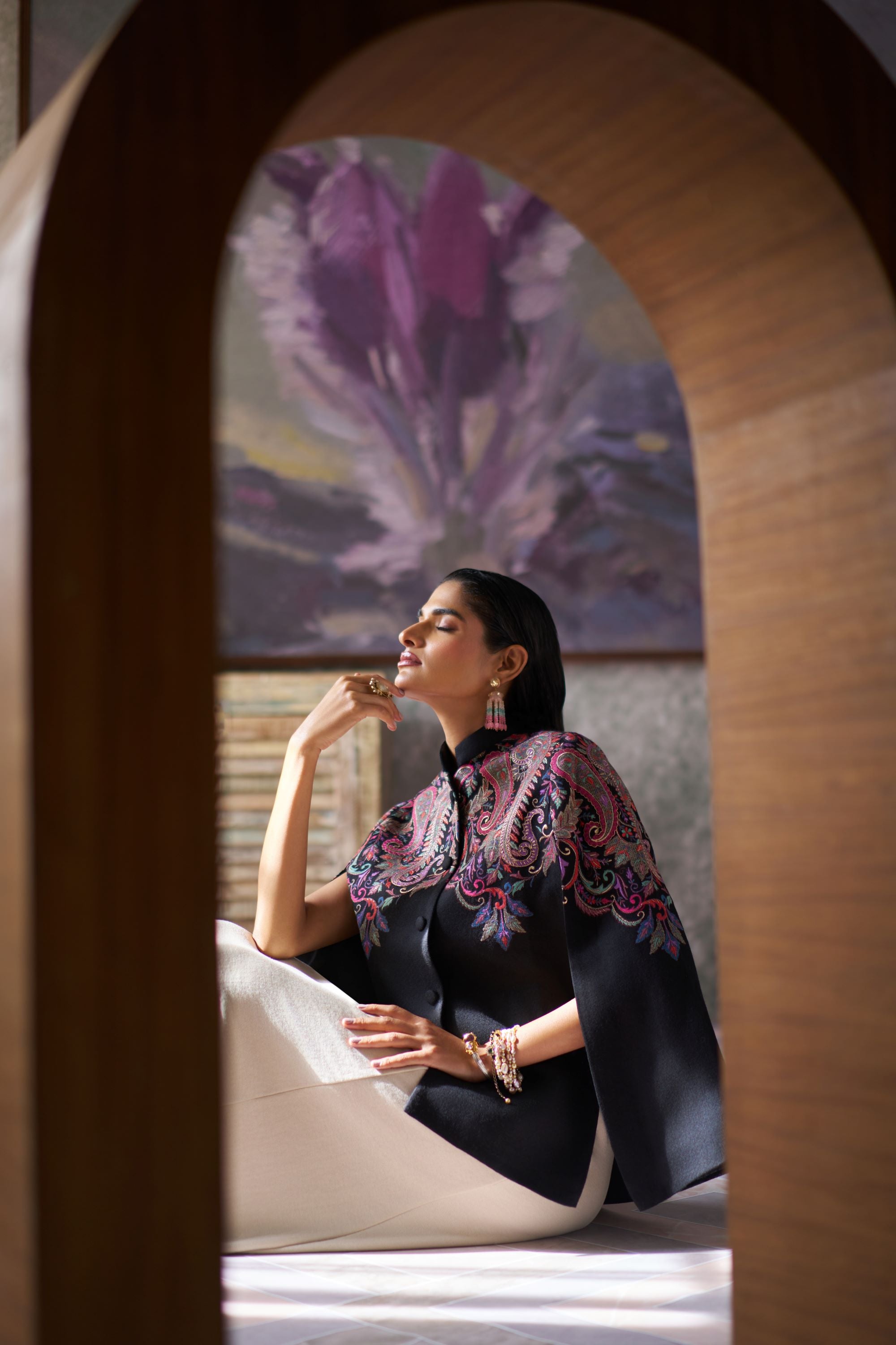 Celestial Bloom Cape