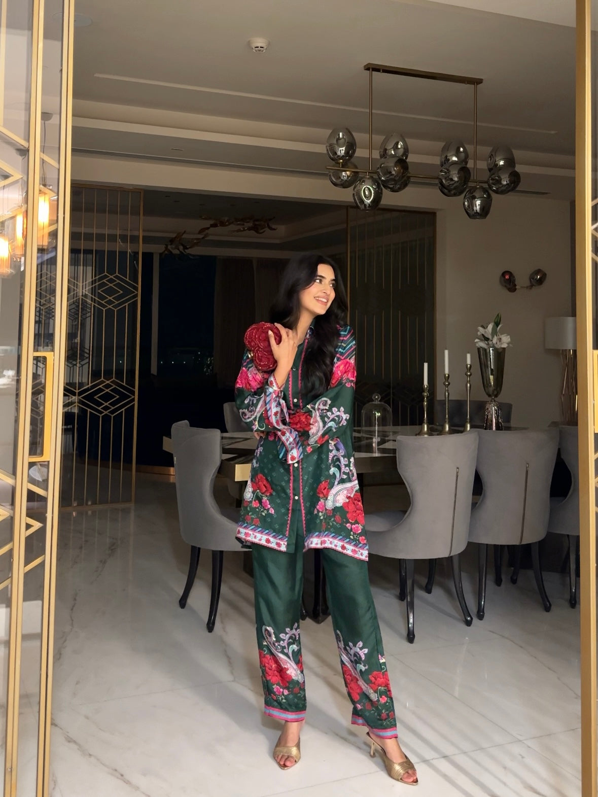BHAVDEEP KAUR IN INDIE POP CO-ORD SET