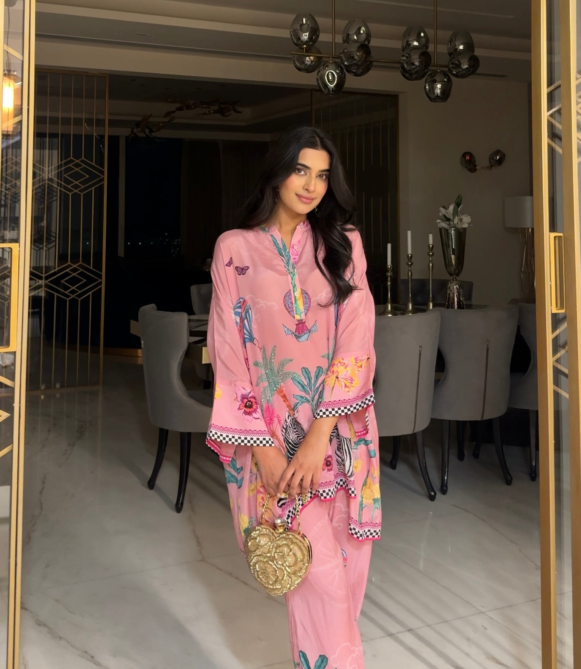BHAVDEEP KAUR IN INTO THE WILD CO-ORD SET