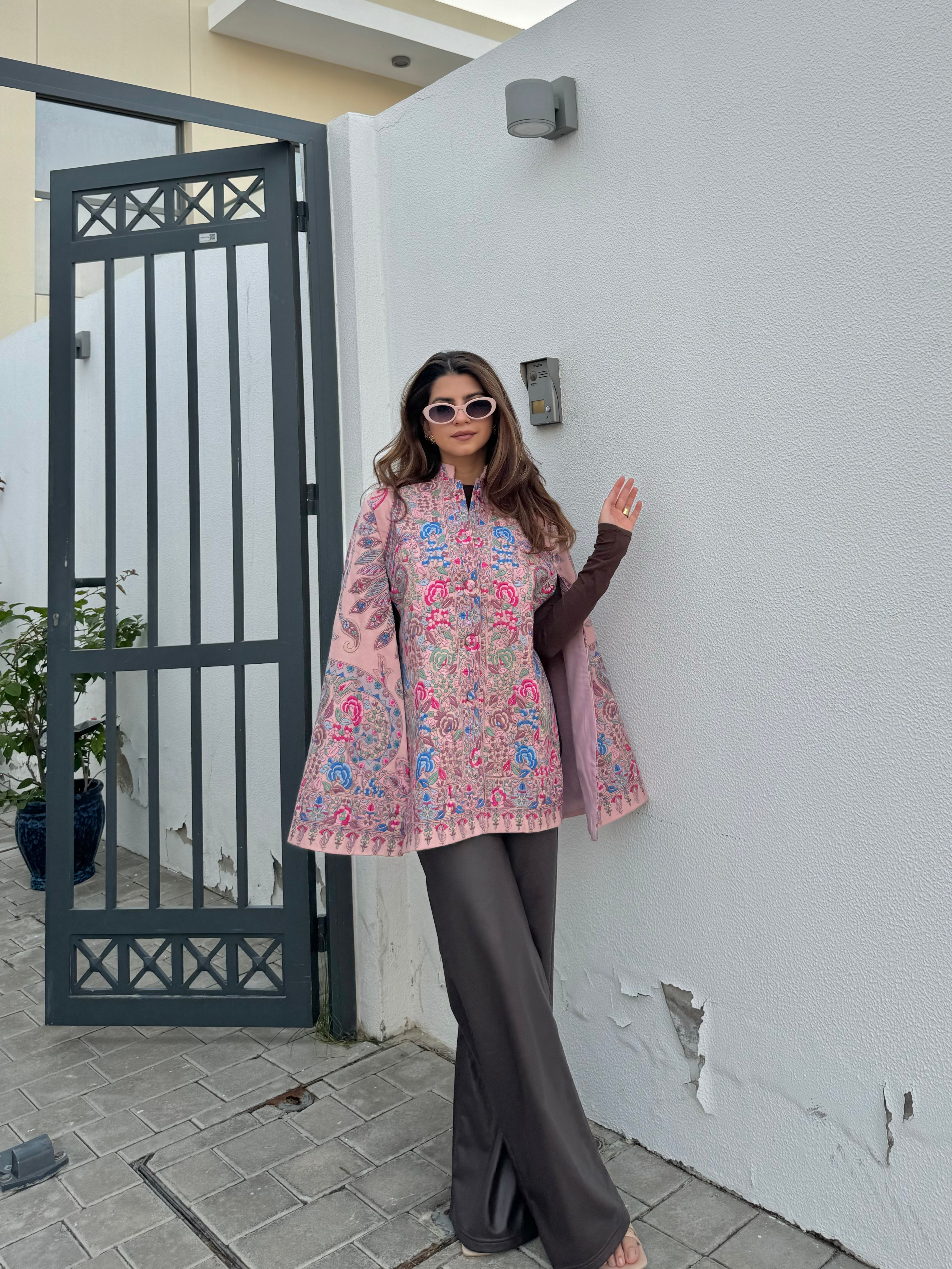 DHRITI MEHRA IN PAPER MACHE CAPE