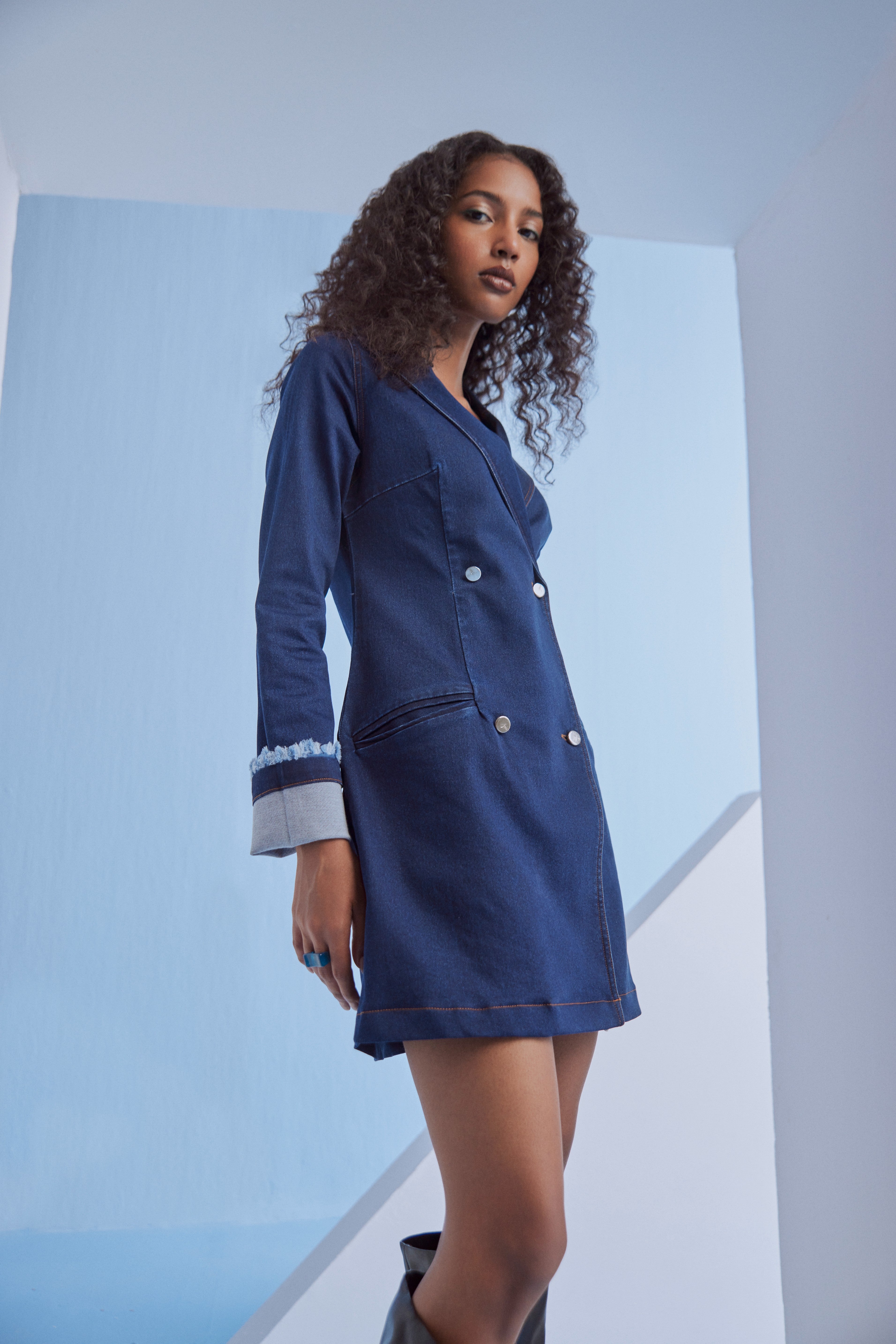 DENIM DRESS